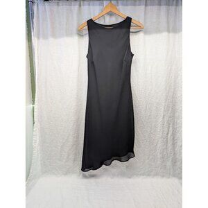 JODY California sleeveless little black dress Asymetrical Y2K women's size 11 K1